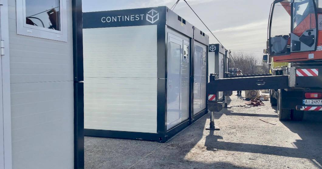 First modular homes installed in Borodianka