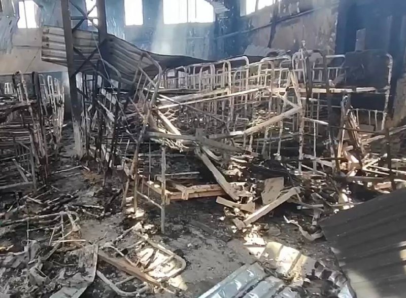 Strike on Olenivka: Many killed and wounded
