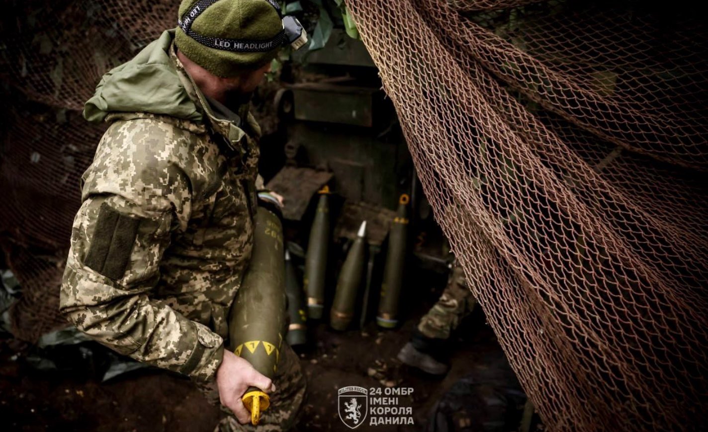 Ukrainian Brigade Uses ADAM M692 Shells with 36 Anti-Personnel Mines