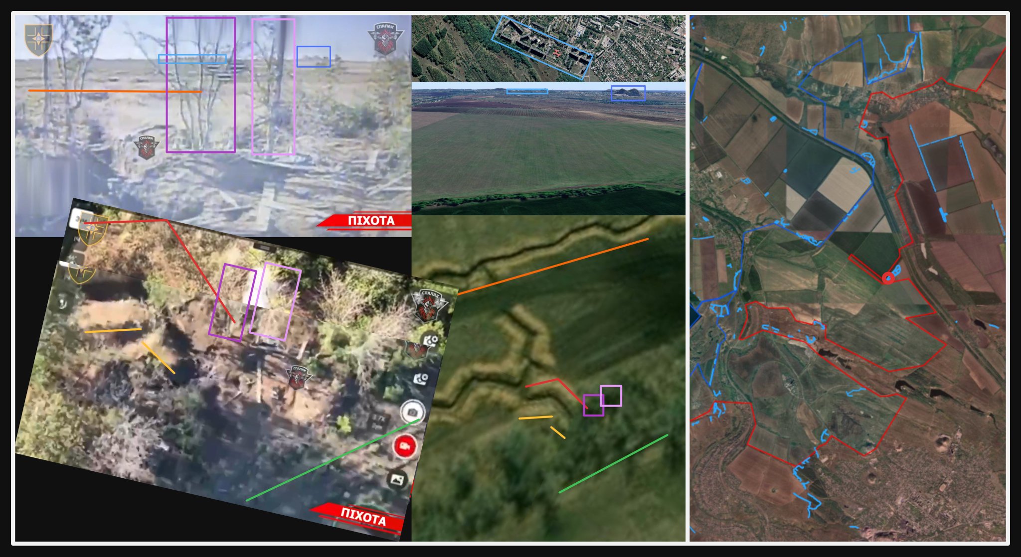 Ukrainian battalion strikes Russian position with FPV drone