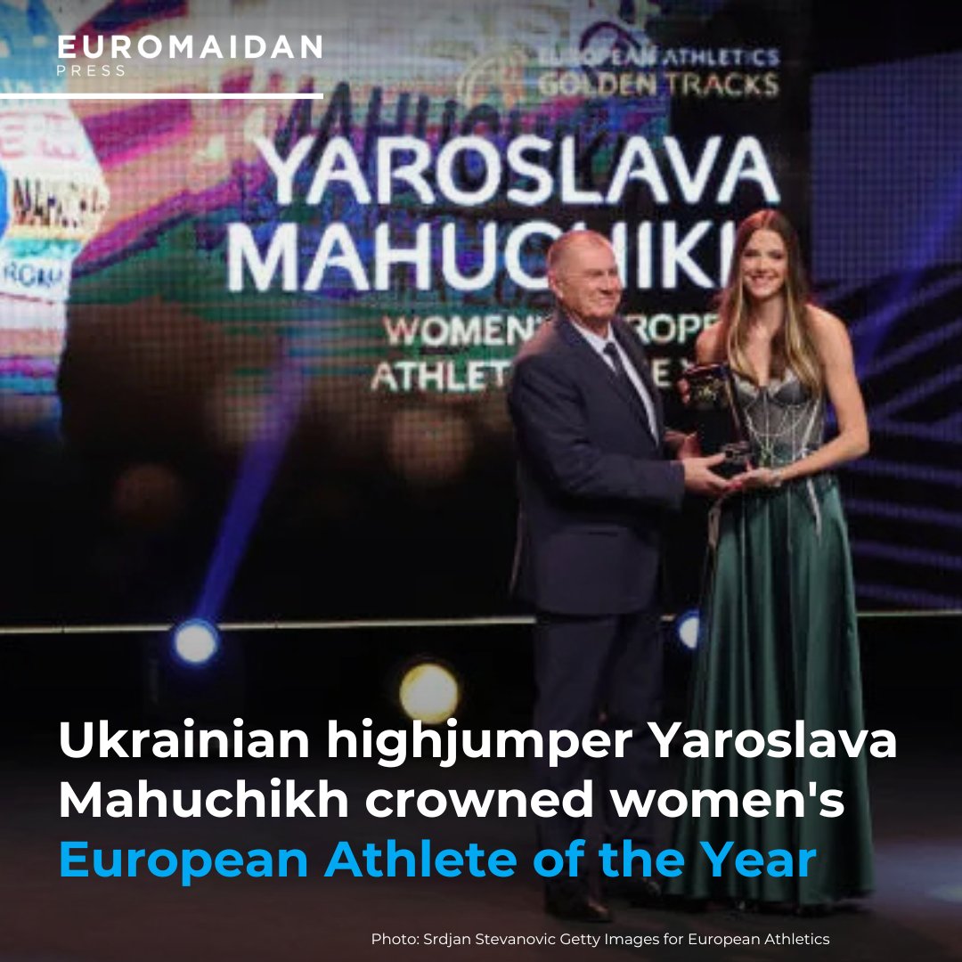 Yaroslava Mahuchikh named European Athlete of the Year after historic season
