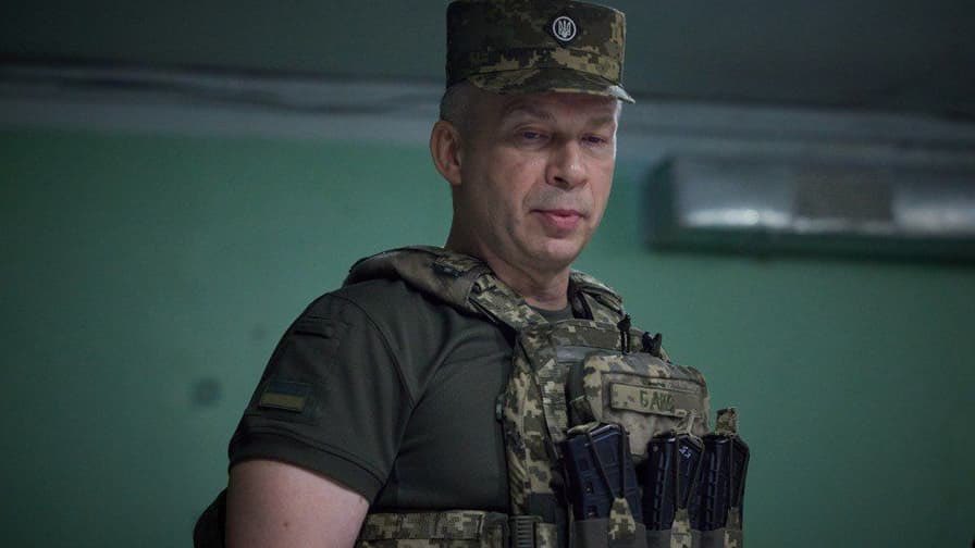 Syrskyi on escalation at the front
