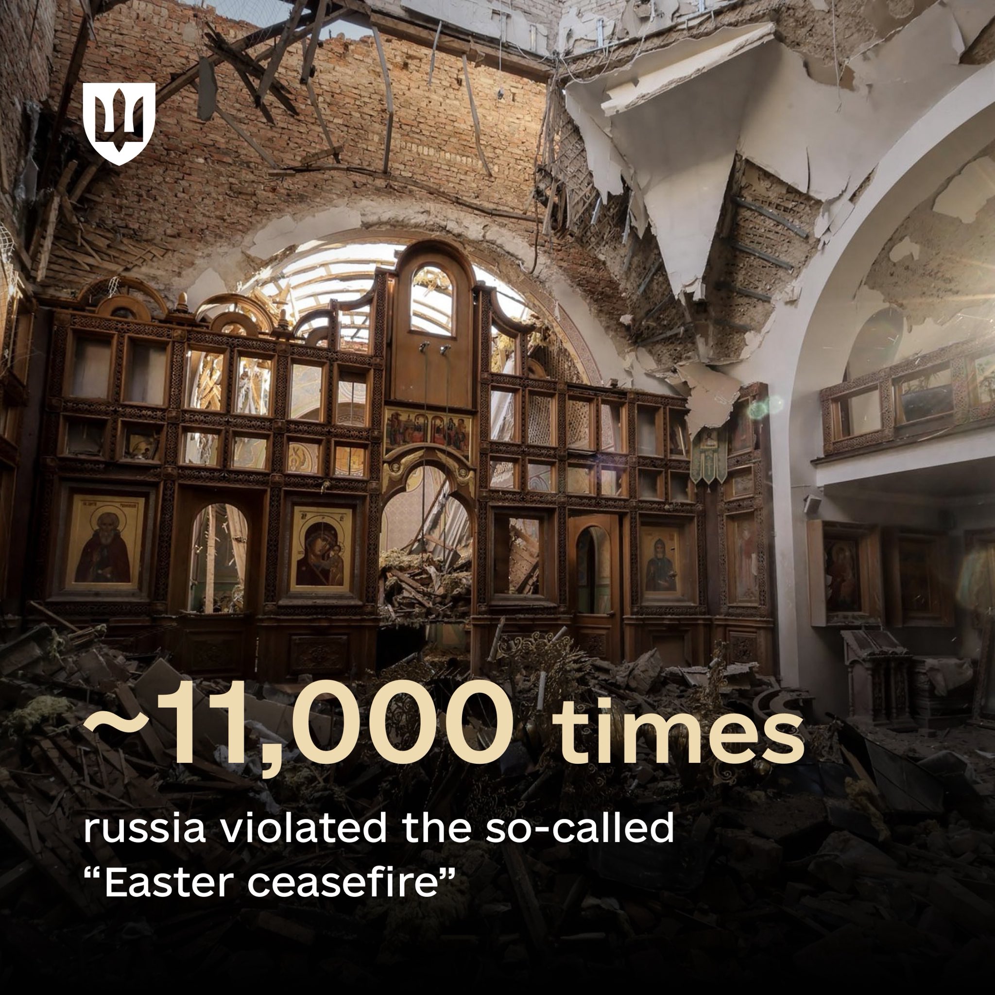 Russia Violates Ceasefire 10,721 Times Since Announcement