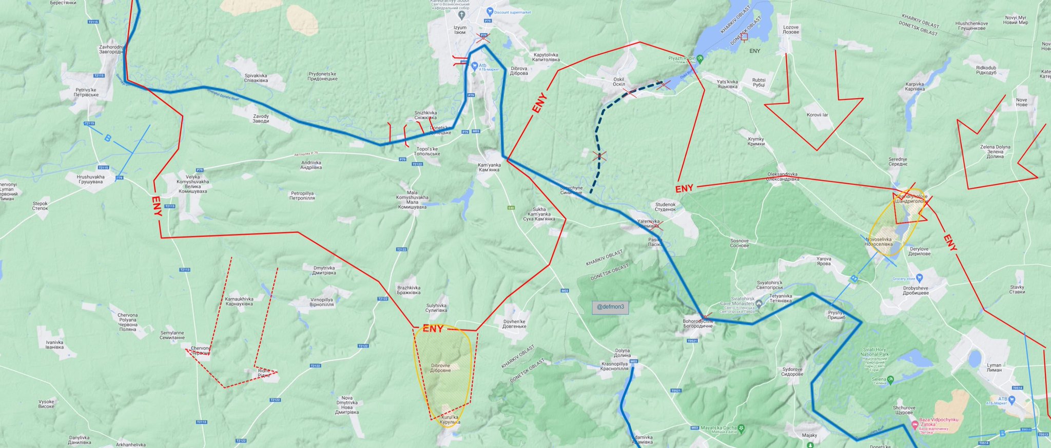 Russian sources claim capture of Shandryholove, advancing on Novoselivka; caution advised on their reports.