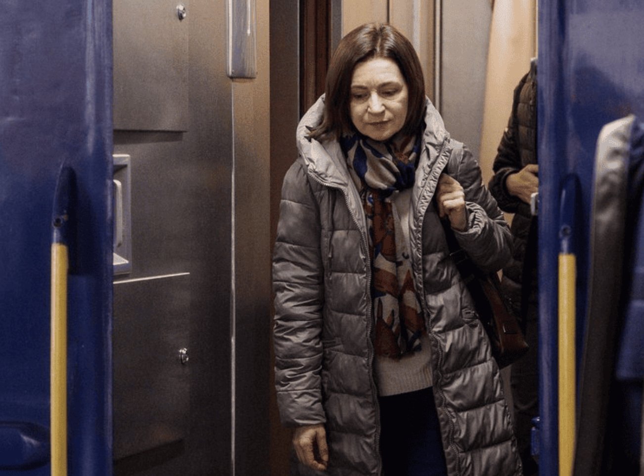 Moldova’s President Sandu Arrives in Kyiv for Official Visit
