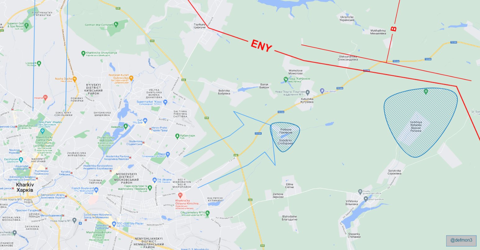 User notes change from ‘liberated’ to ‘control’ in Ukrainian settlements