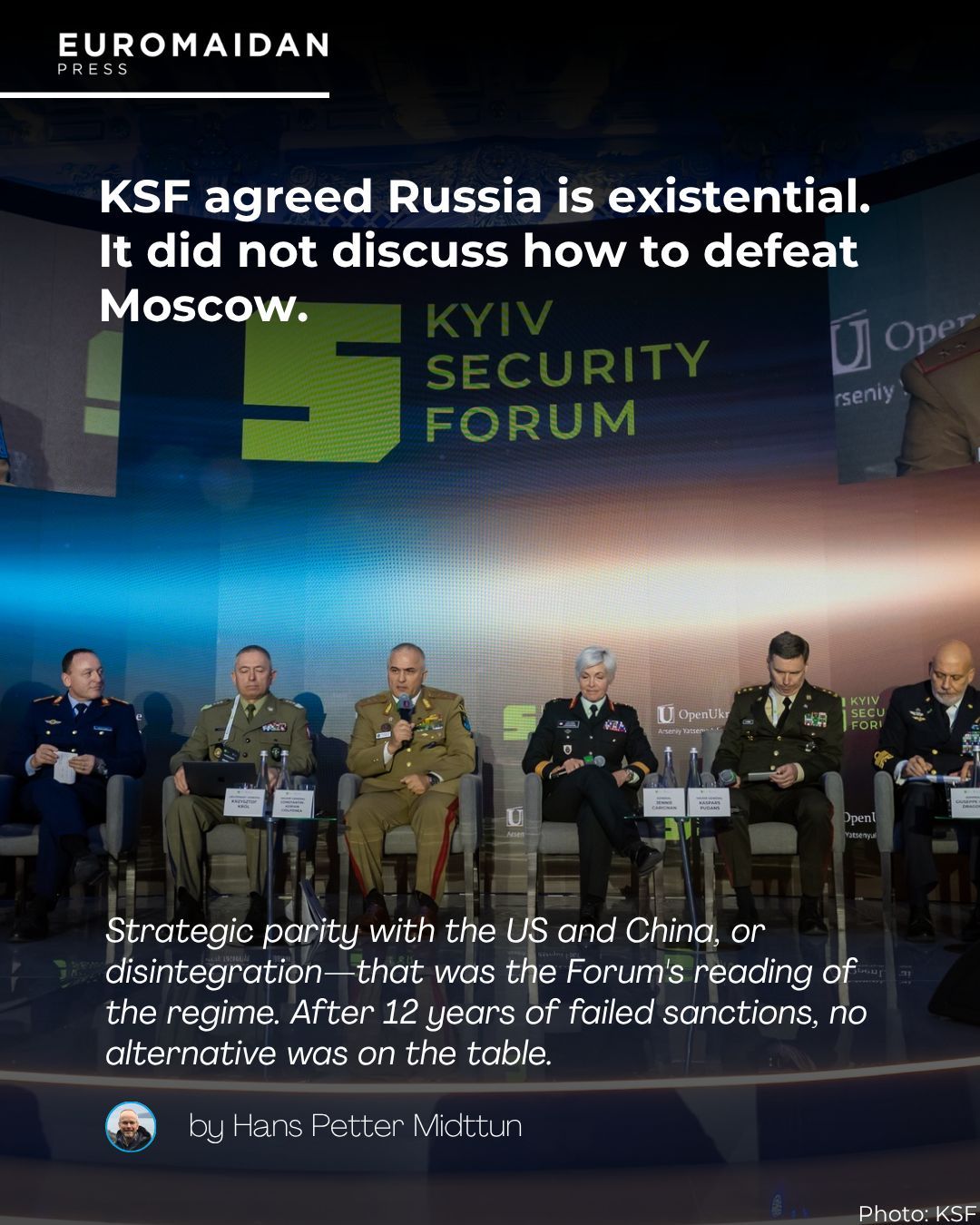 Europe Silent on Defeating Russia Despite Four Years of War