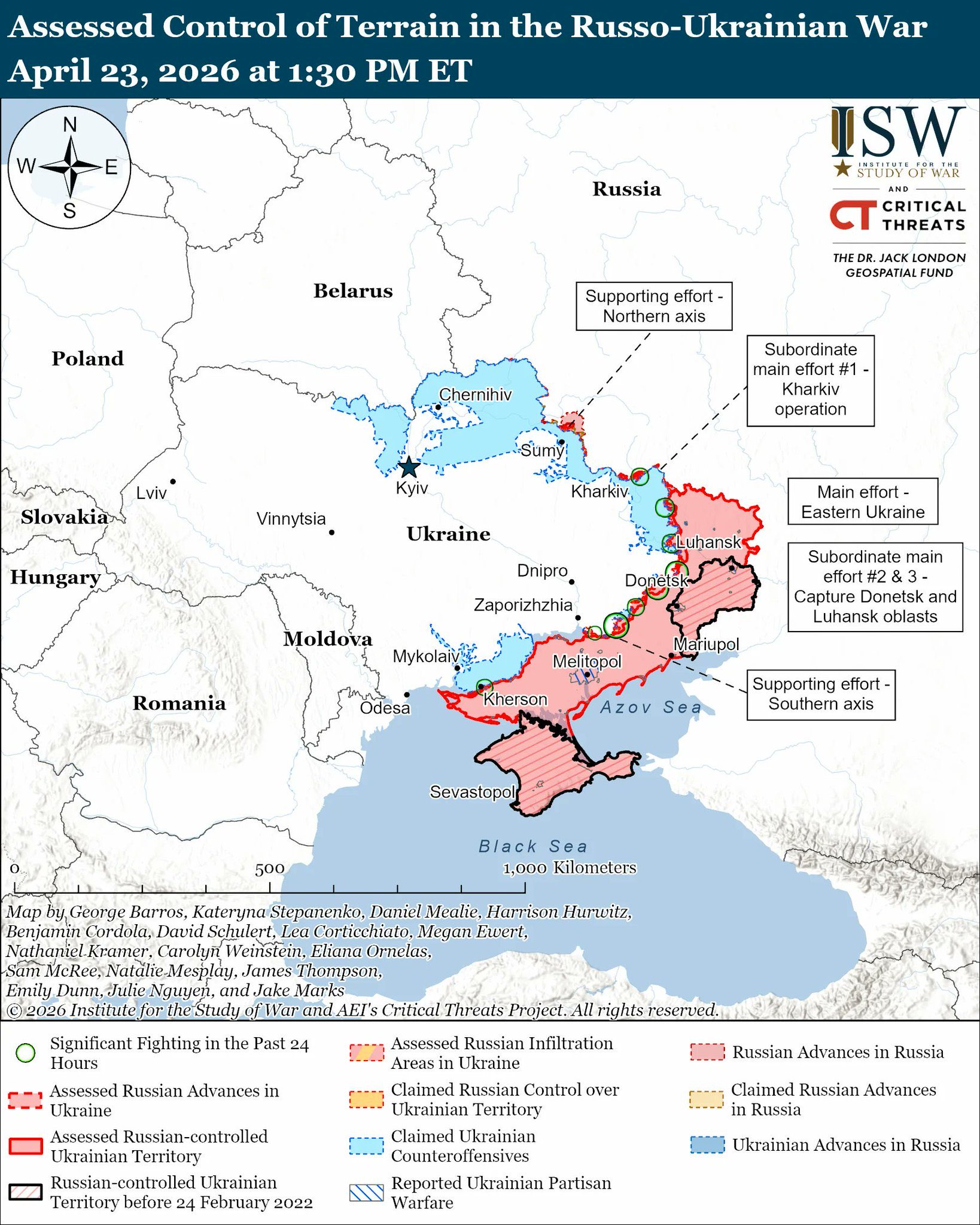 Russia holds less Ukrainian territory now than in early invasion