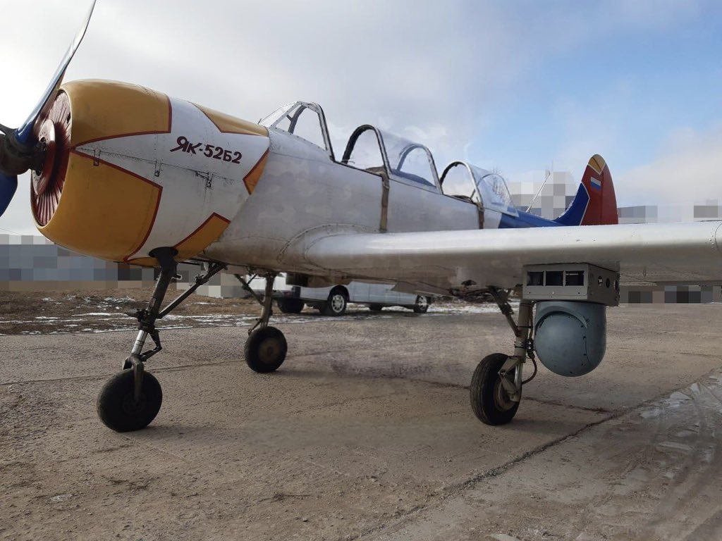 Russia modifies Yak-52 aircraft to counter Ukrainian drones