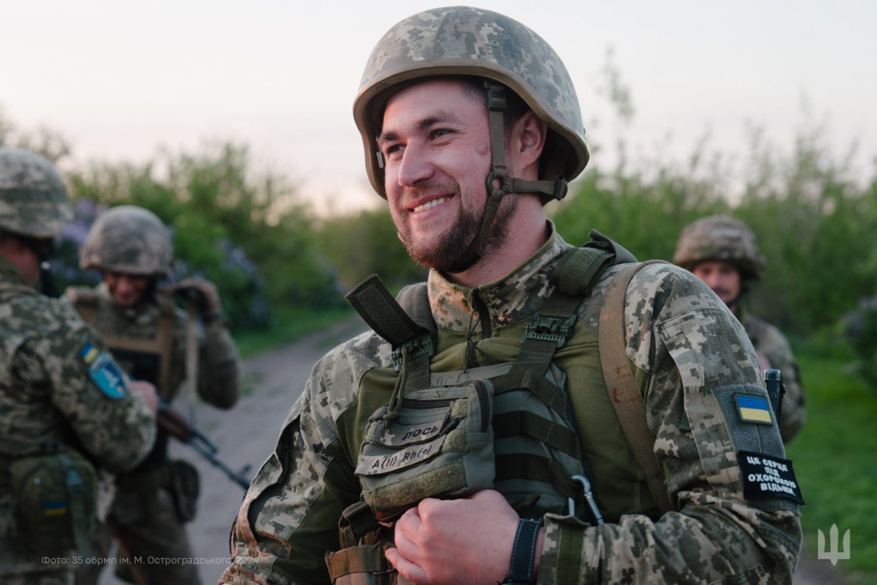 Faces of bravery against the Russian enemy
