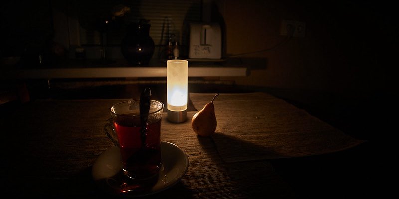 Emergency power outages in Kyiv (Ukraine)