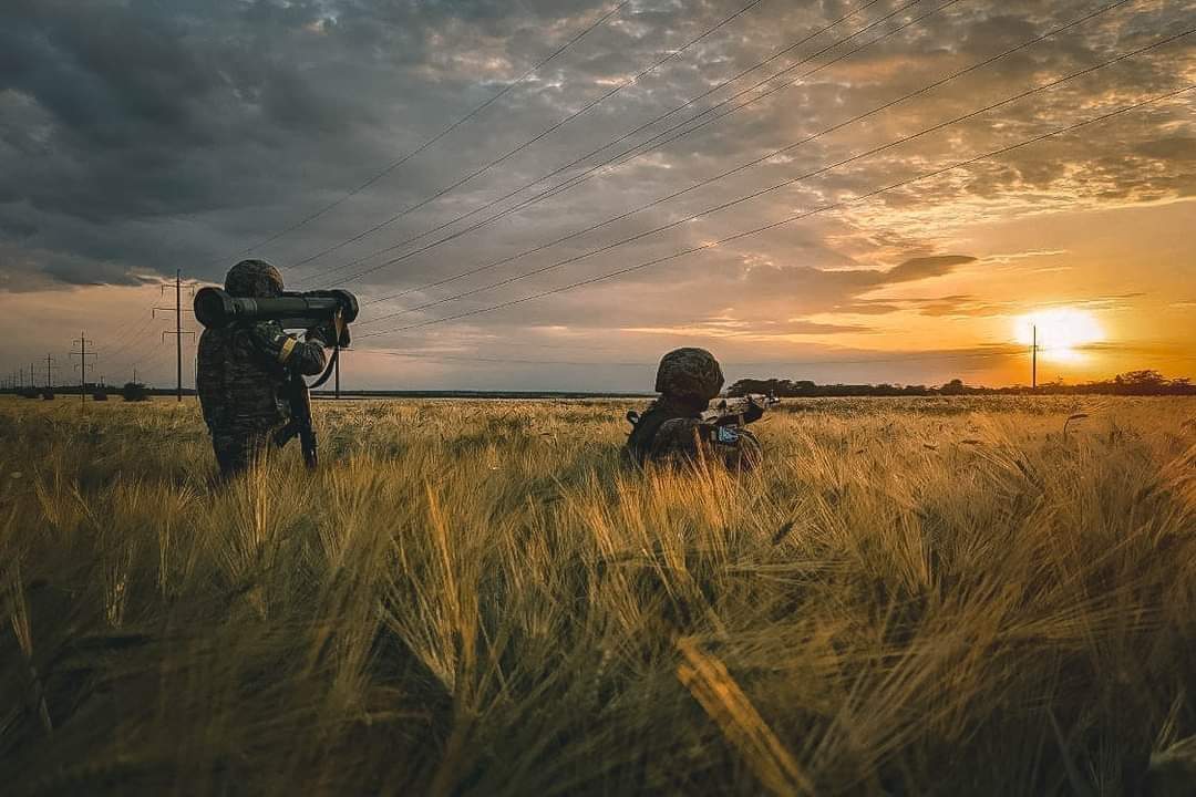 Good morning, Ukraine! Photo of the 128th Separate Mountain Assault Brigade of the Zakarpattia Legion
