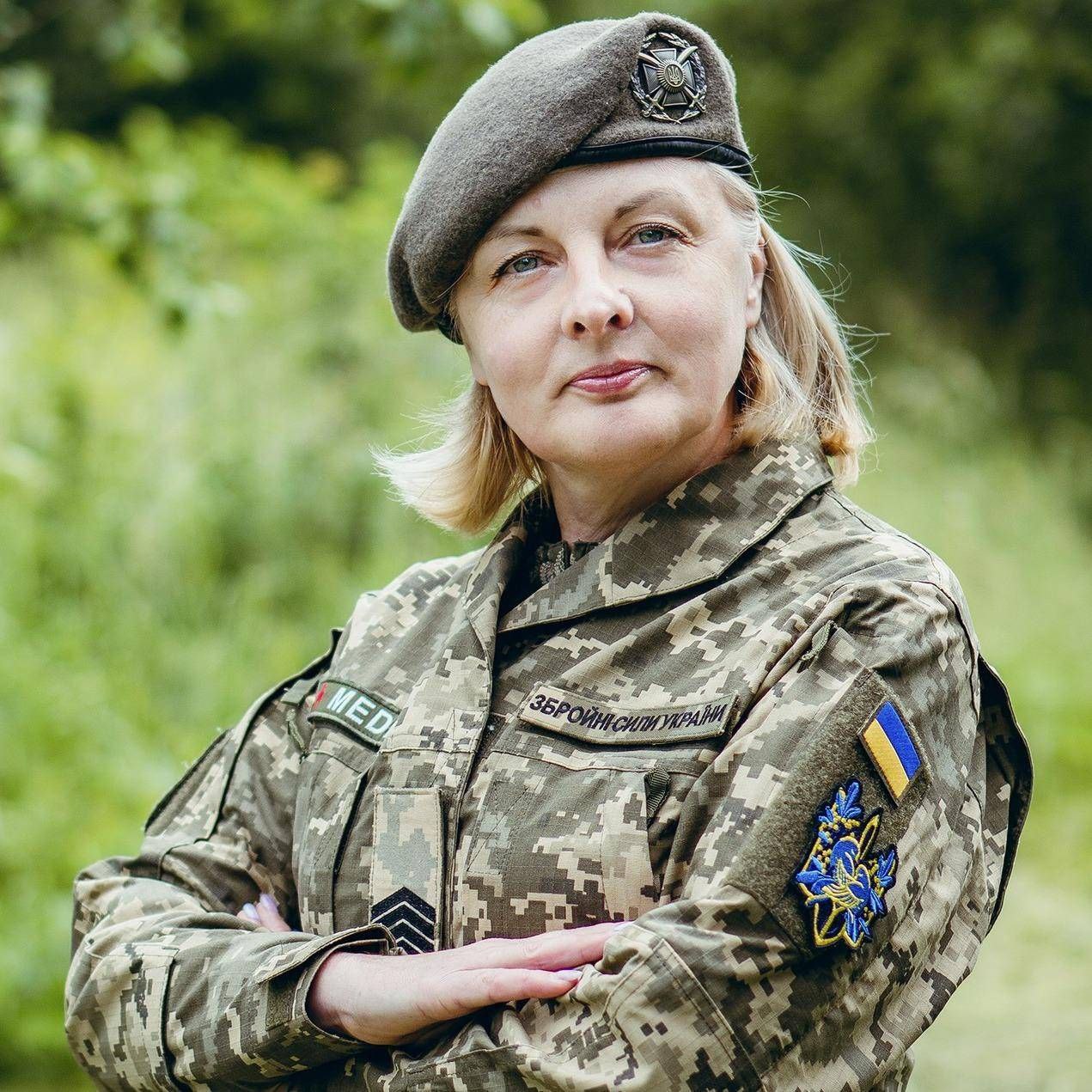 Meeting Lyudmyla, Ukrainian combat medic