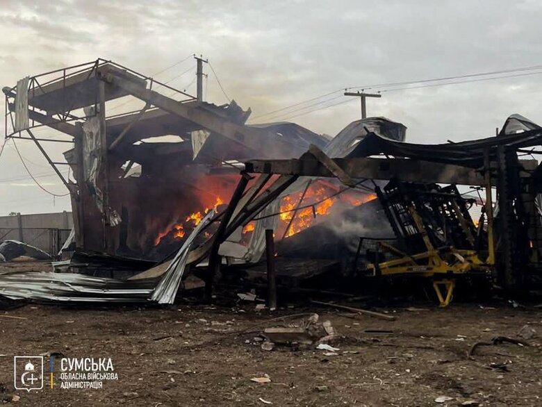Attack of ‘Shahed’ drones on Sumy region: man killed