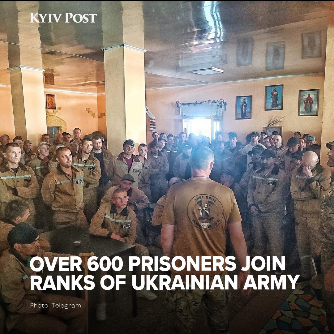 613 prisoners released to join Ukraine’s assault units after training