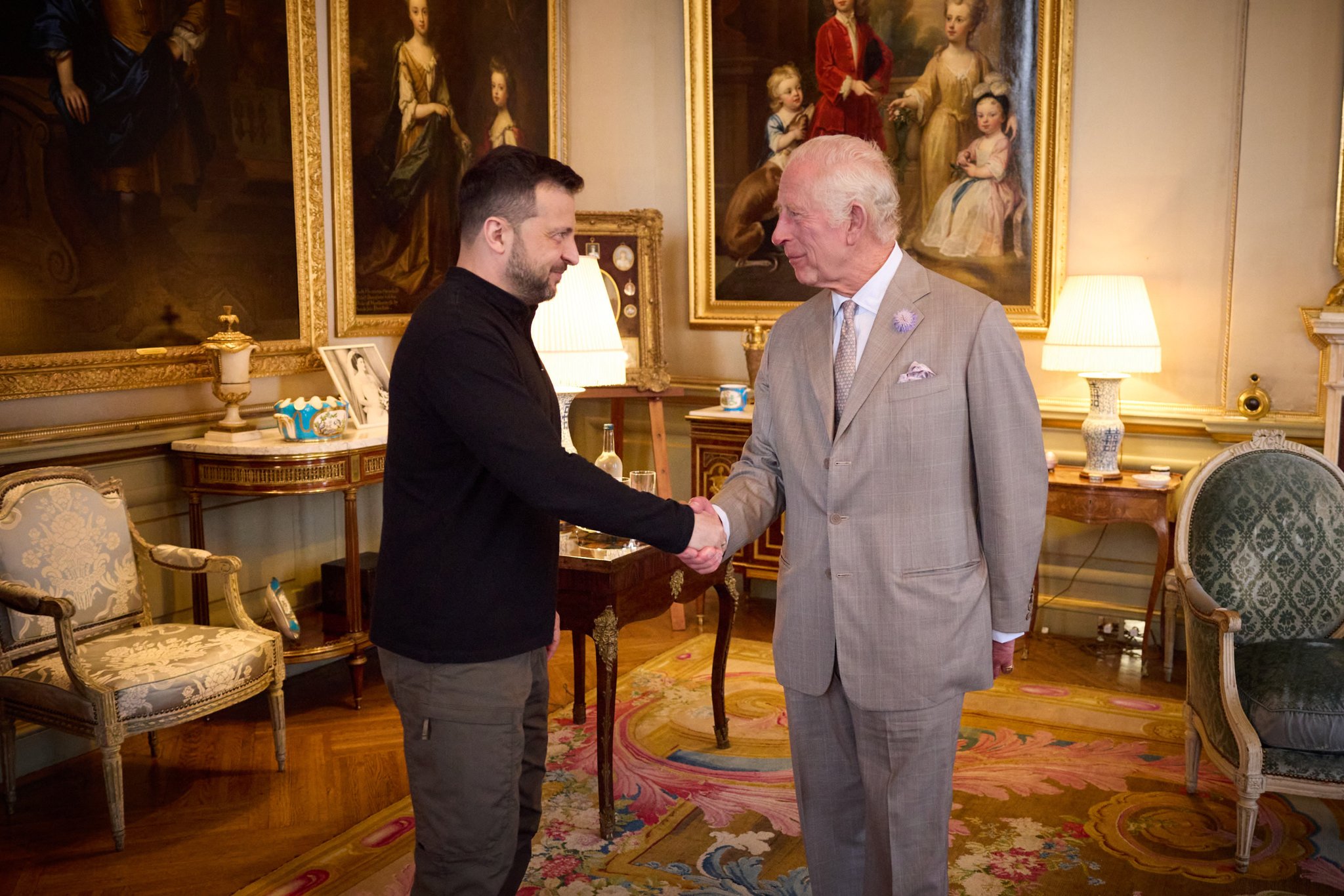 King Charles III holds audience with President Zelenskyy after EPC meeting