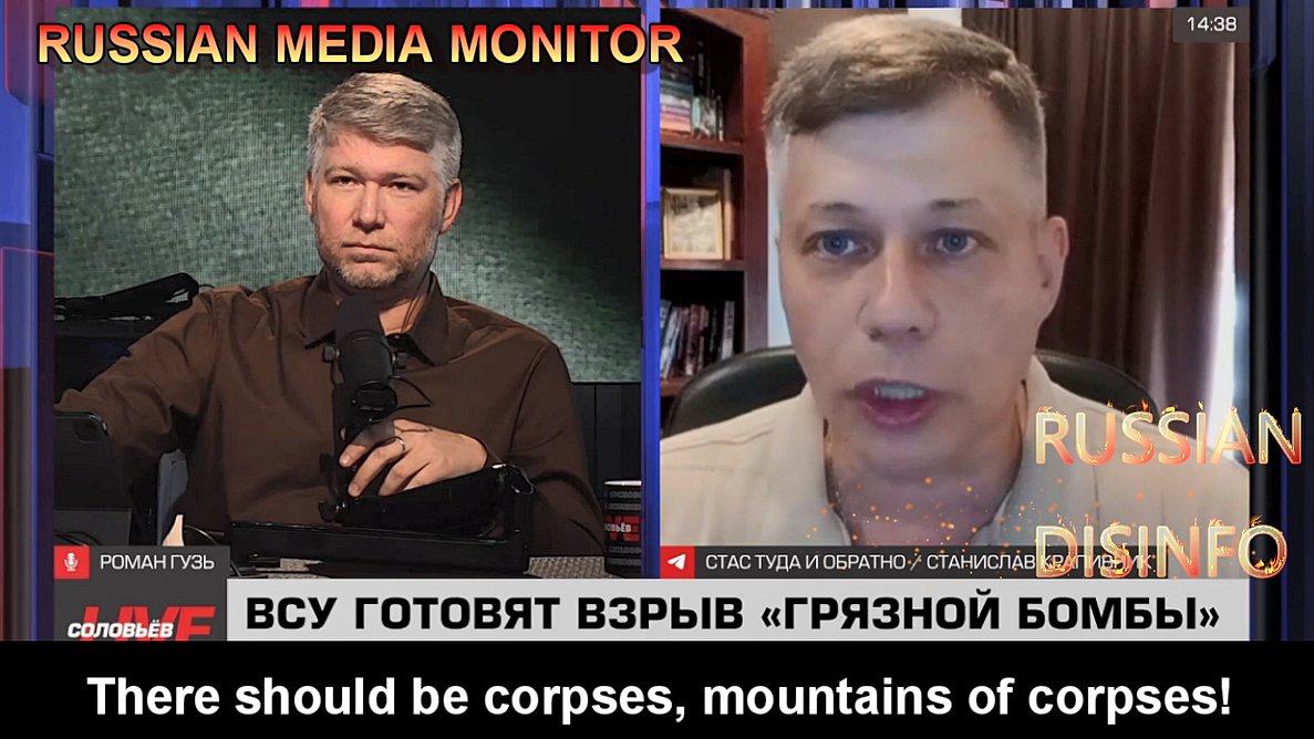 Ex-US soldier Stanislav Krapivnik shares US military insights on Russian state TV