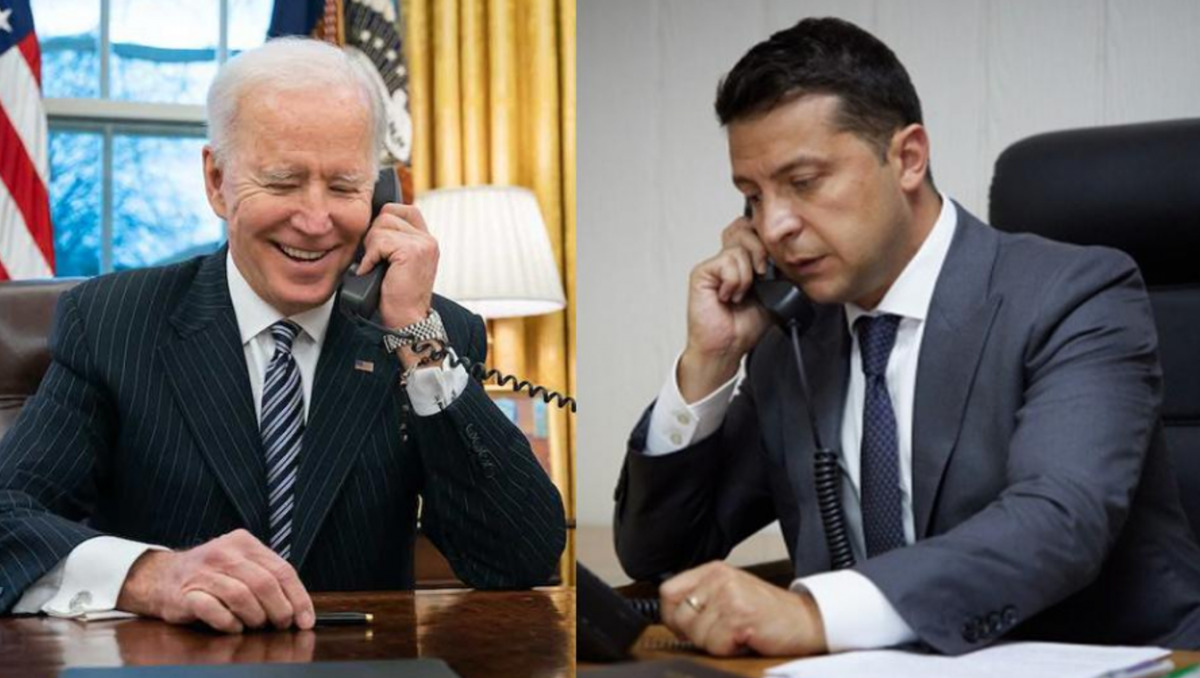 Zelensky held talks with Biden on sanctions and aid to Ukraine