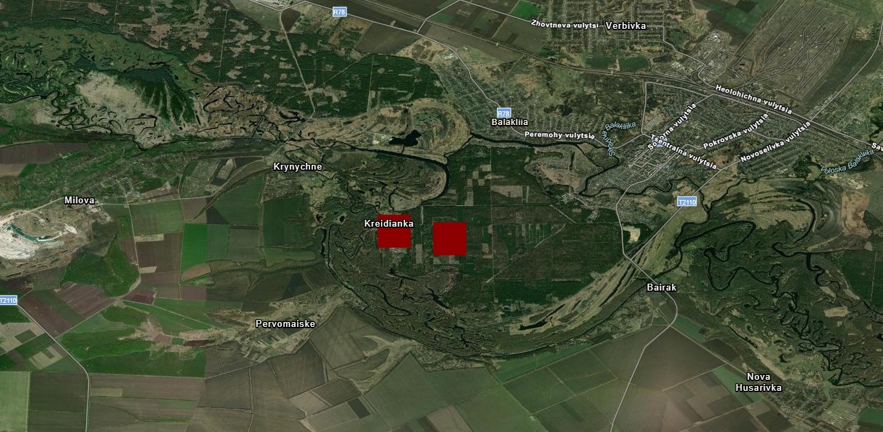Fires near Balakliya, searching for Russian pontoon bridge in Izium