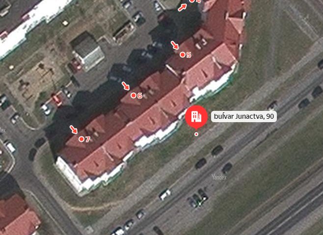 Russian convoy spotted in Mazyr, Belarus
