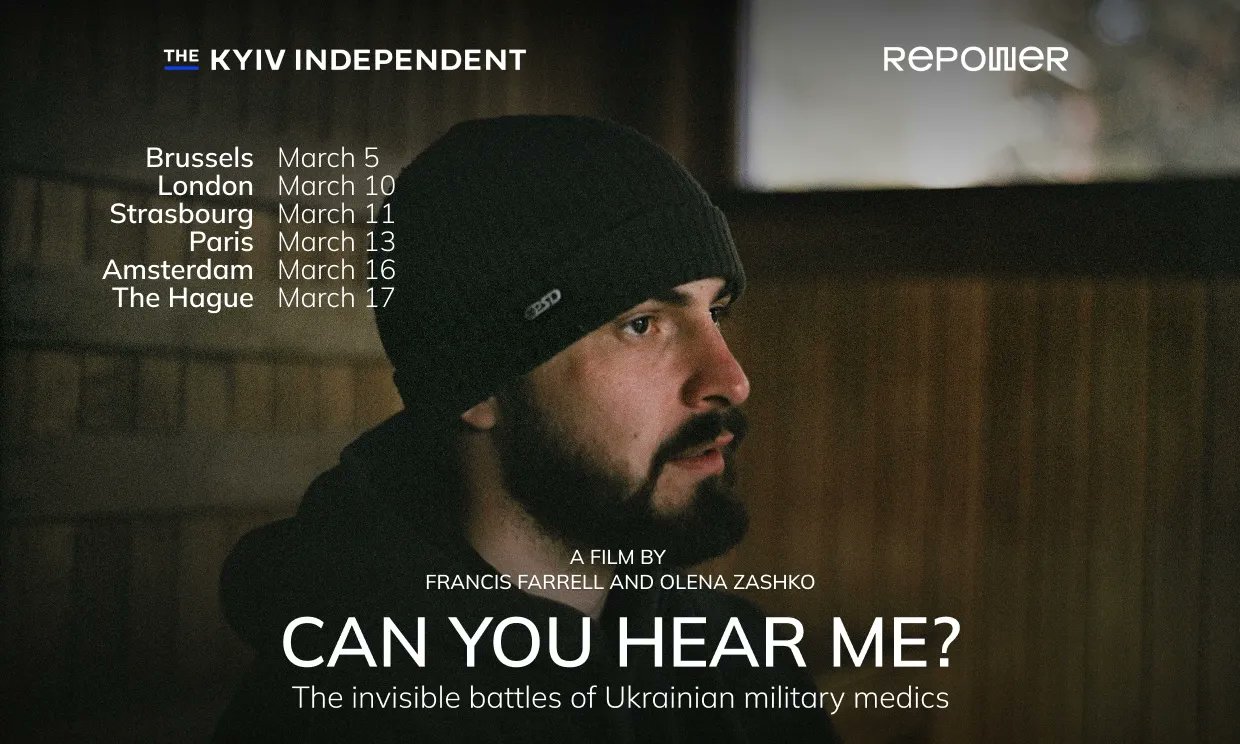 Documentaire de Kyiv Independent sur les medecins militaires ukrainiens