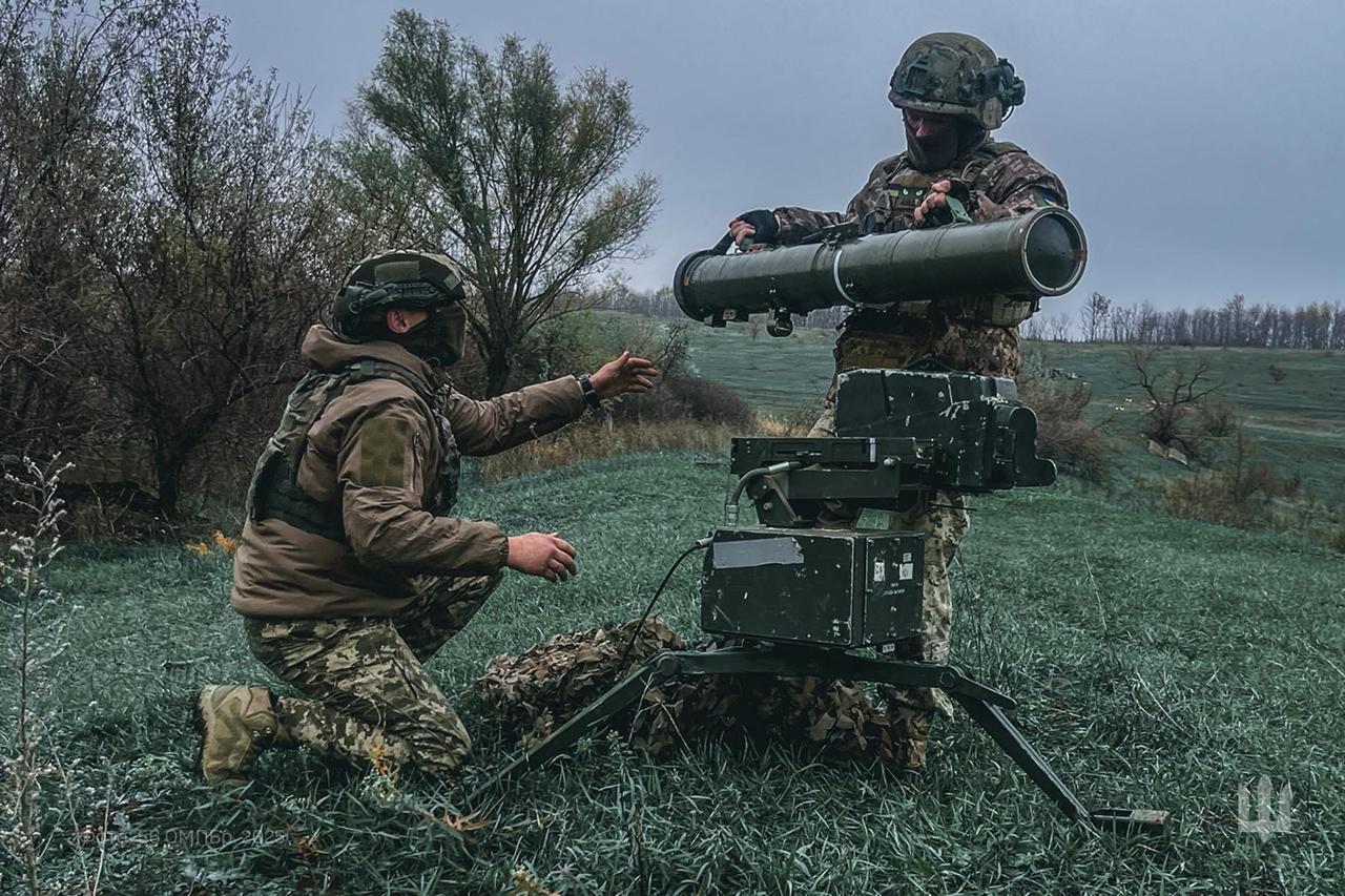 56th Brigade trains with Stugna anti-tank missiles