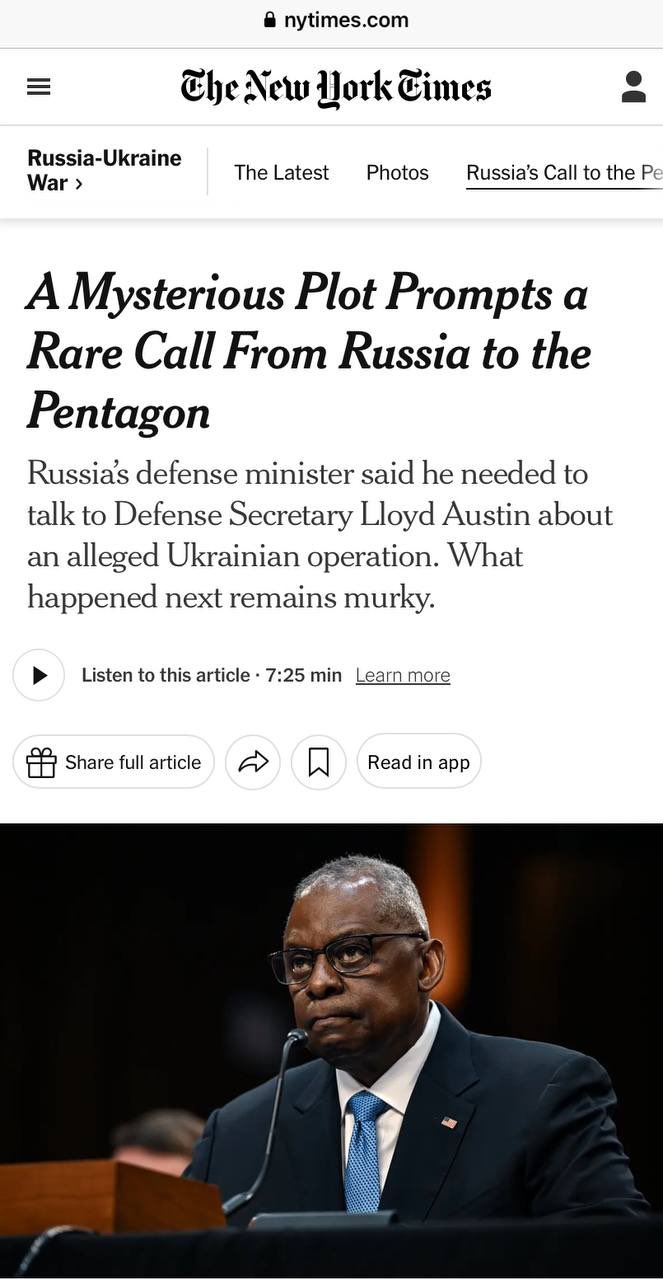 US allegedly blocked Ukraine’s secret Russia op