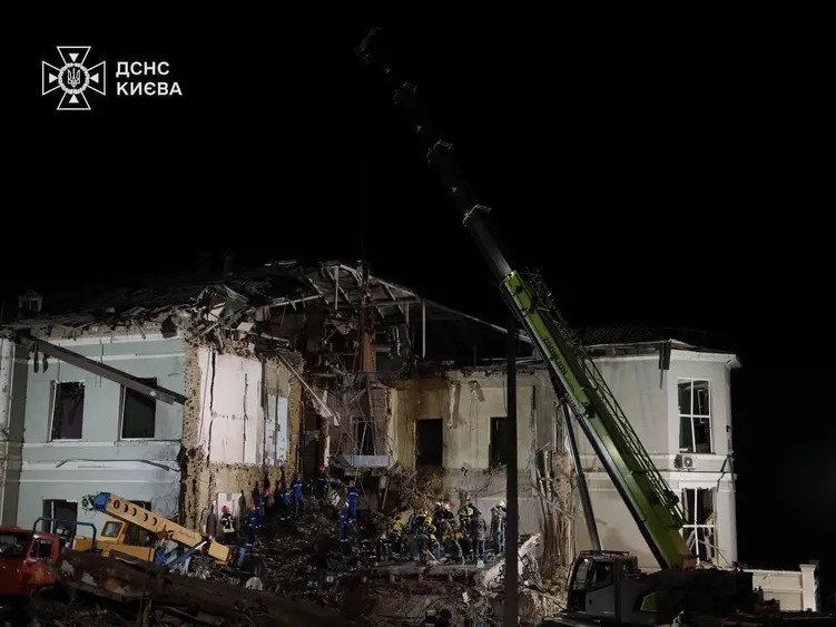 Number of injured and killed from Kyiv shelling
