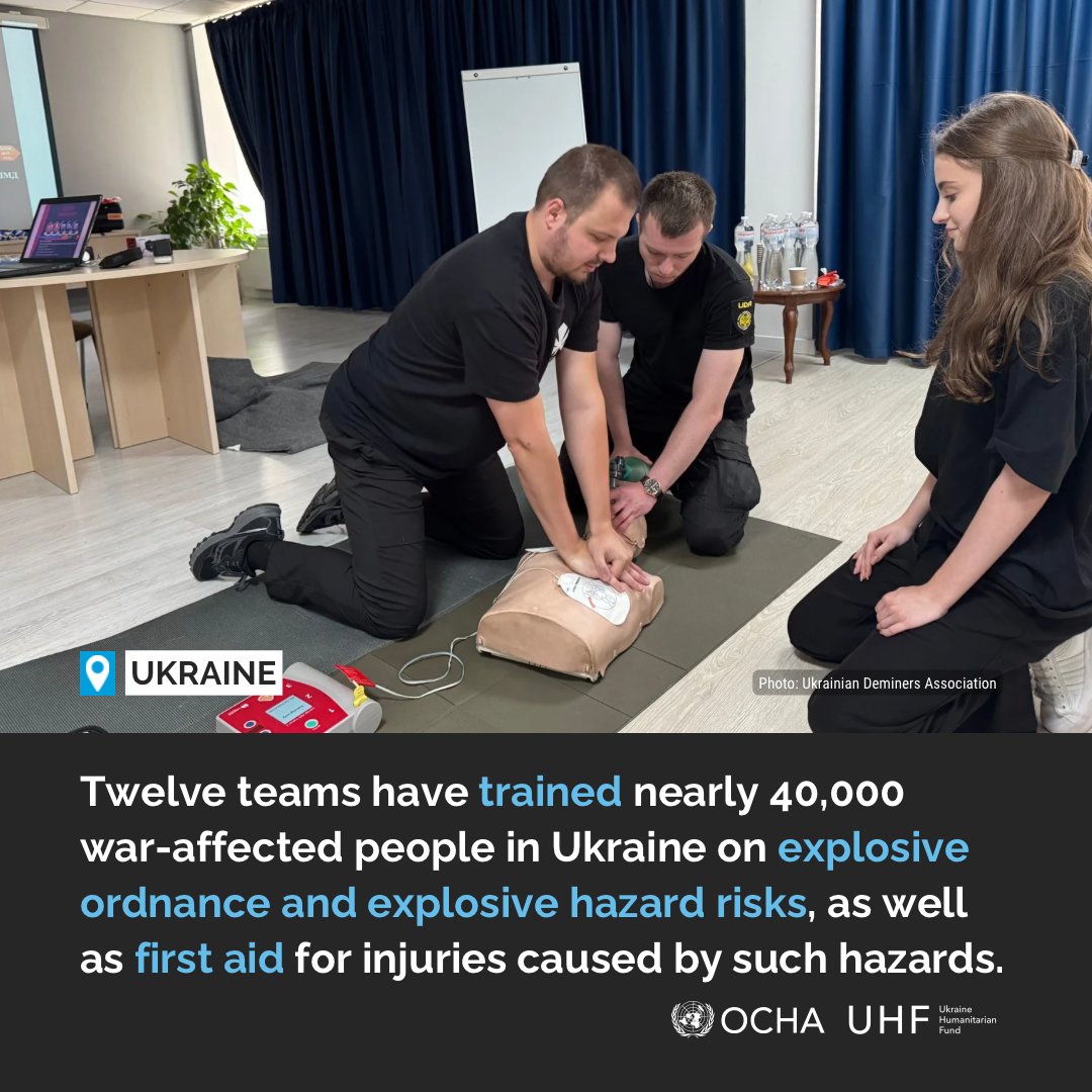 Mine Awareness Efforts Protect Thousands in Ukraine