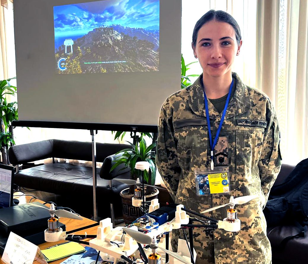 Iryna et ses camarades réparent des drones