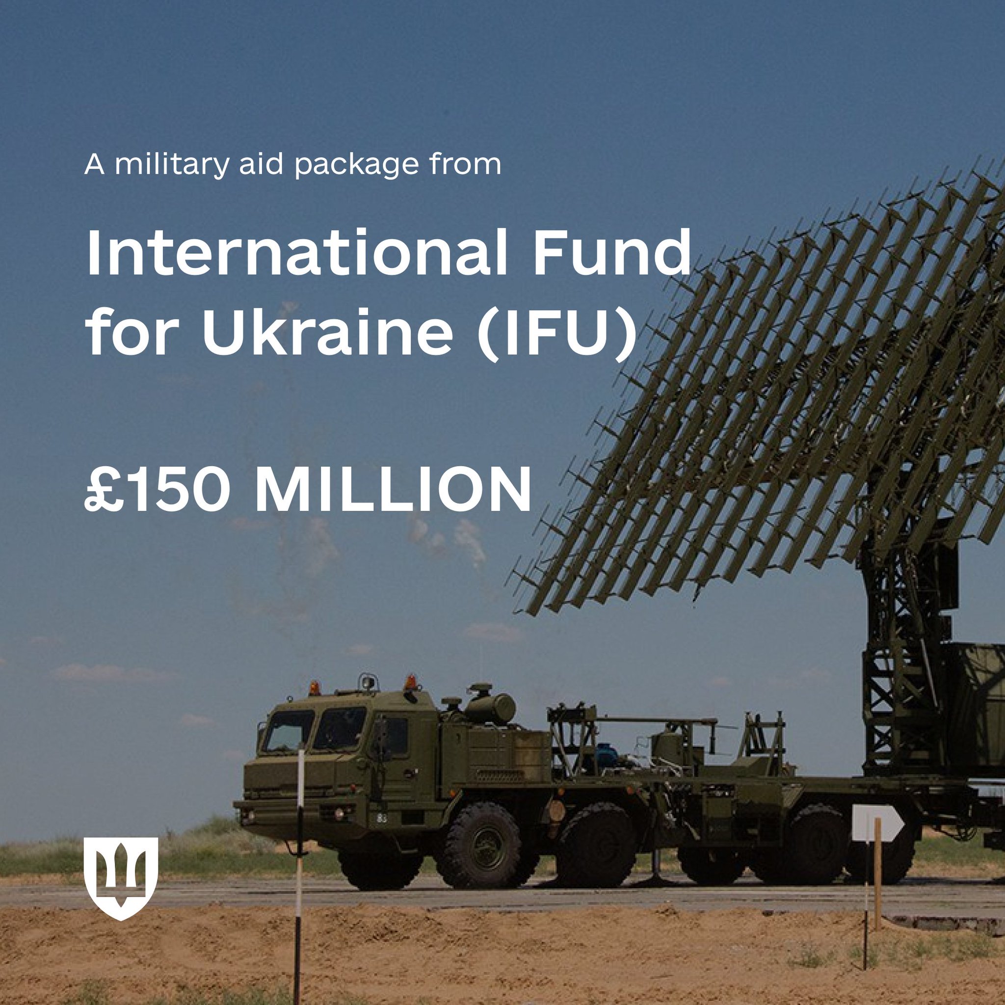Ukraine receives £150 million military aid for air defense and maritime capabilities
