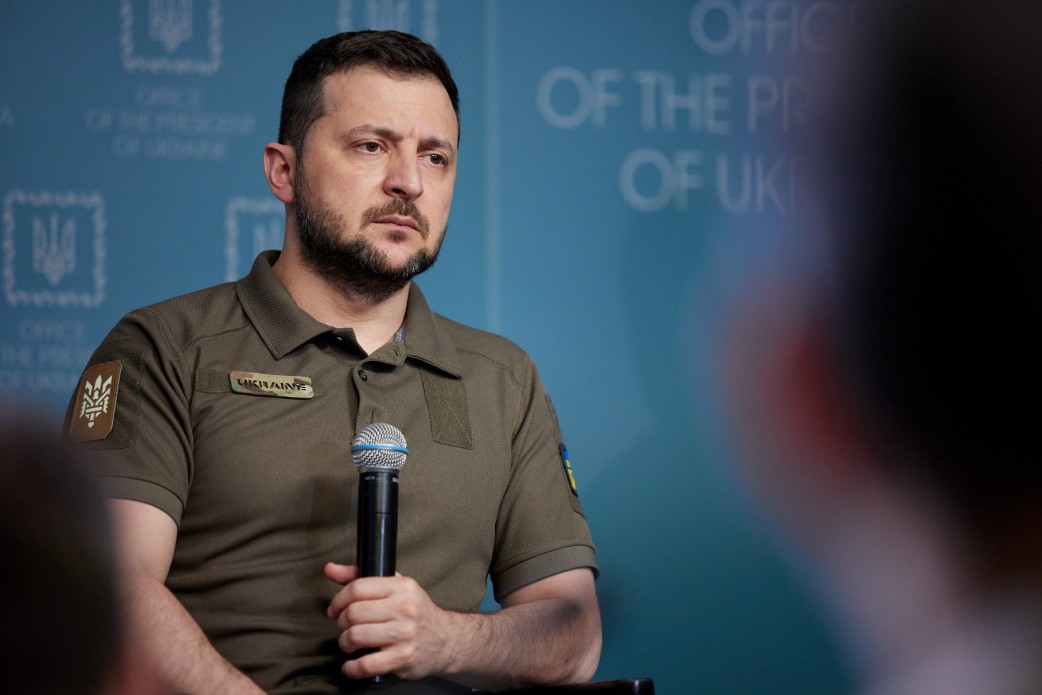 Zelensky: Ukraine respects international law, not seeking to enter Russian territory