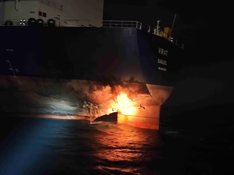 Four ships hit in Iran? No, on Russia’s shadow fleet