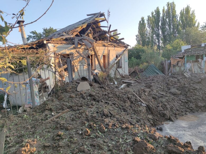 Russians launch missile strike on Kostiantynivka, Donetsk OVA reports