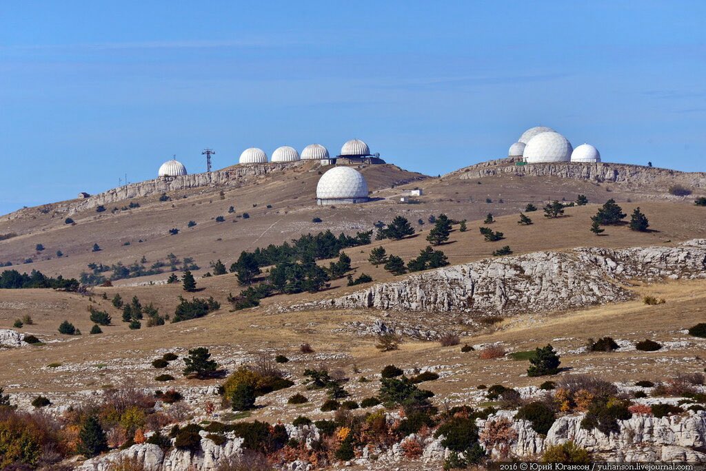 Satellite FIRMS observations: fire at Crimea radar