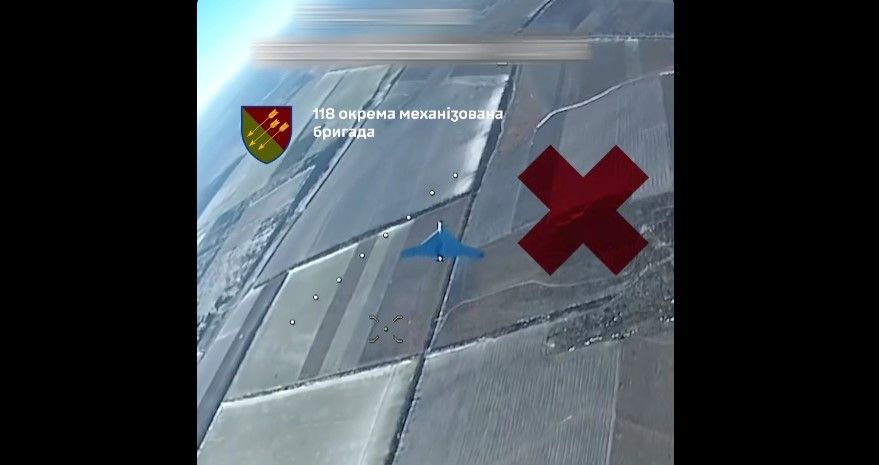 Ukraine destroys Russian AI drone at 120 km