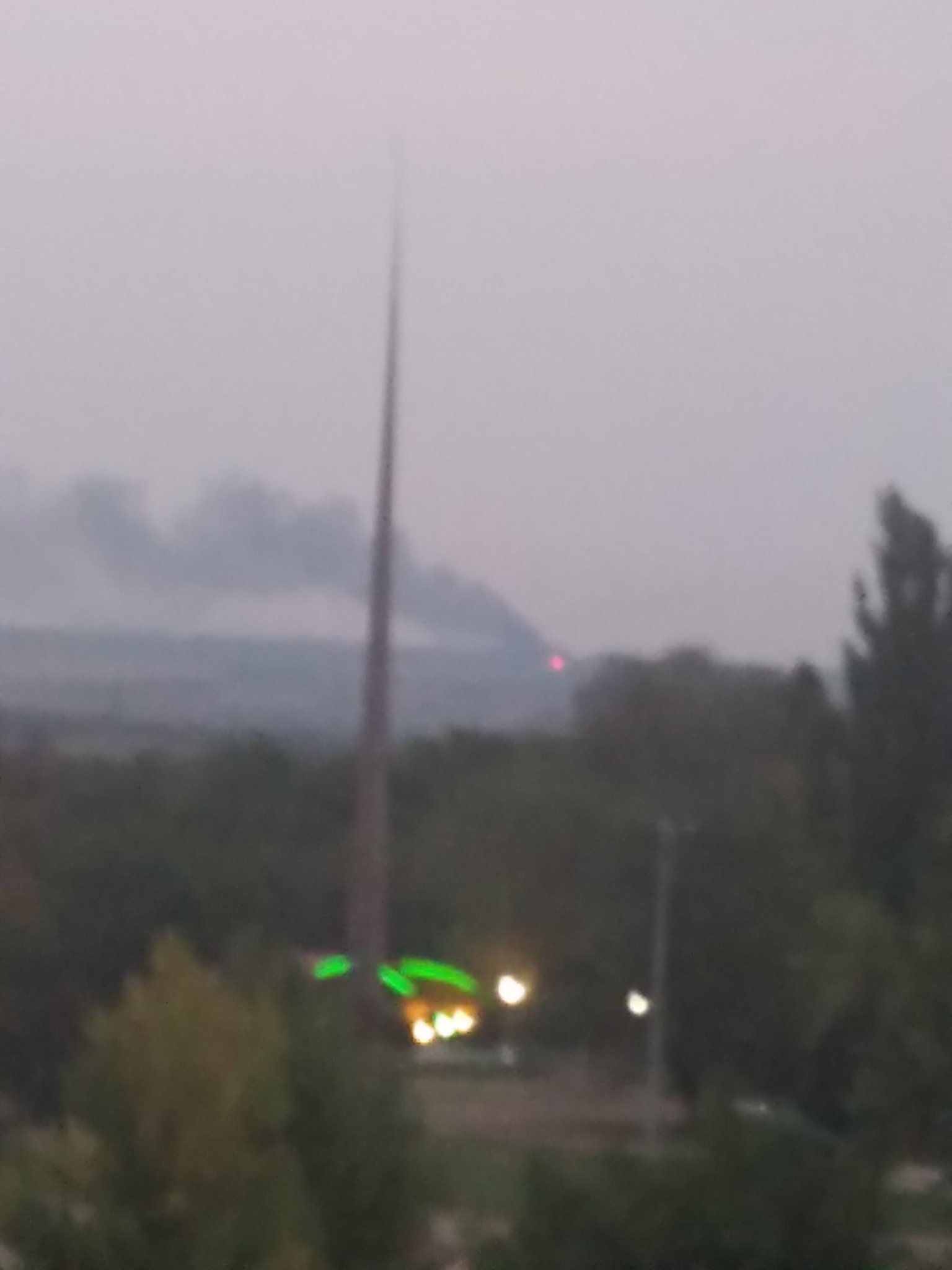 Explosion at occupied factory in Lotykove