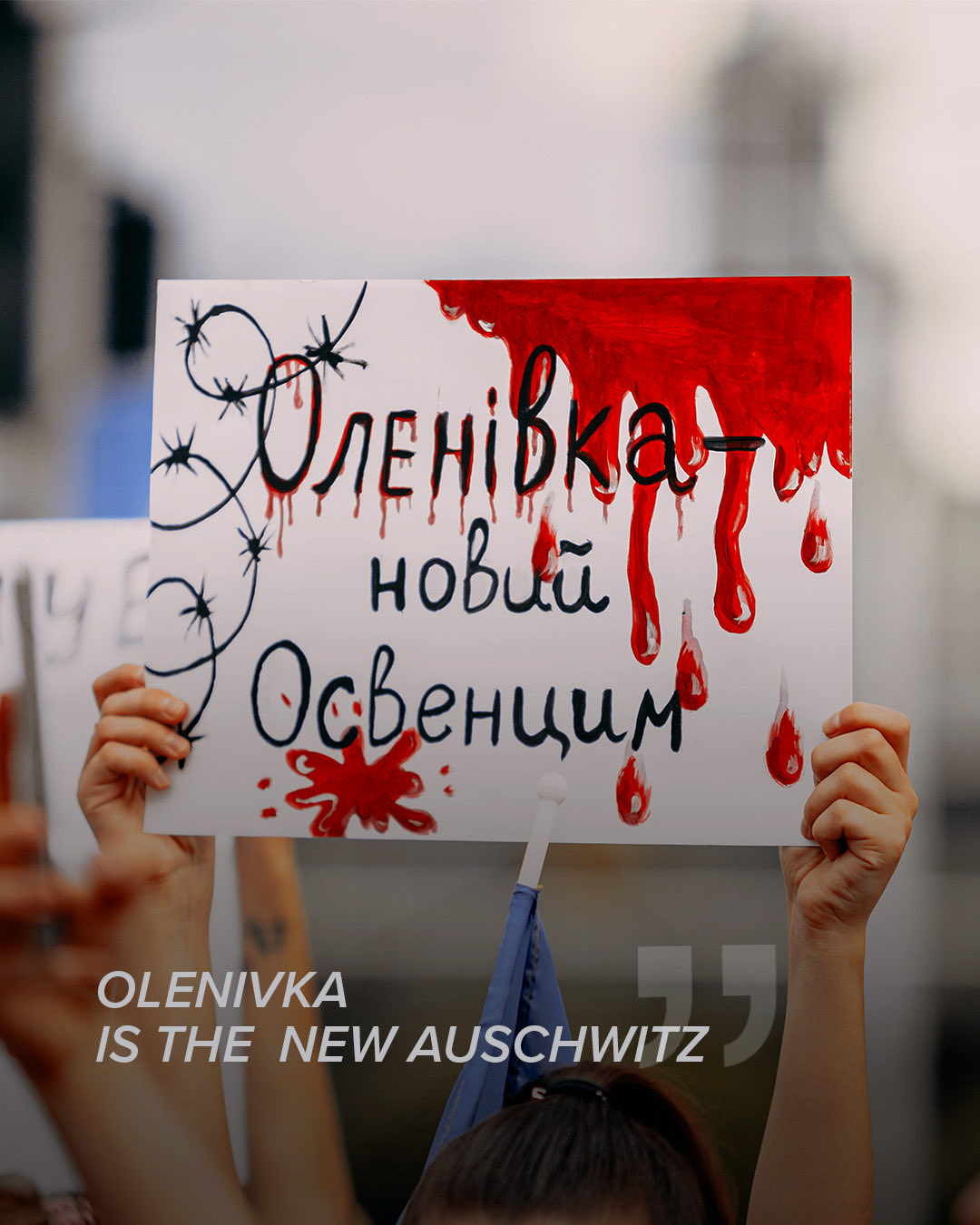 Ukraine compares Olenivka to Auschwitz, demands security for Azovstal fighters