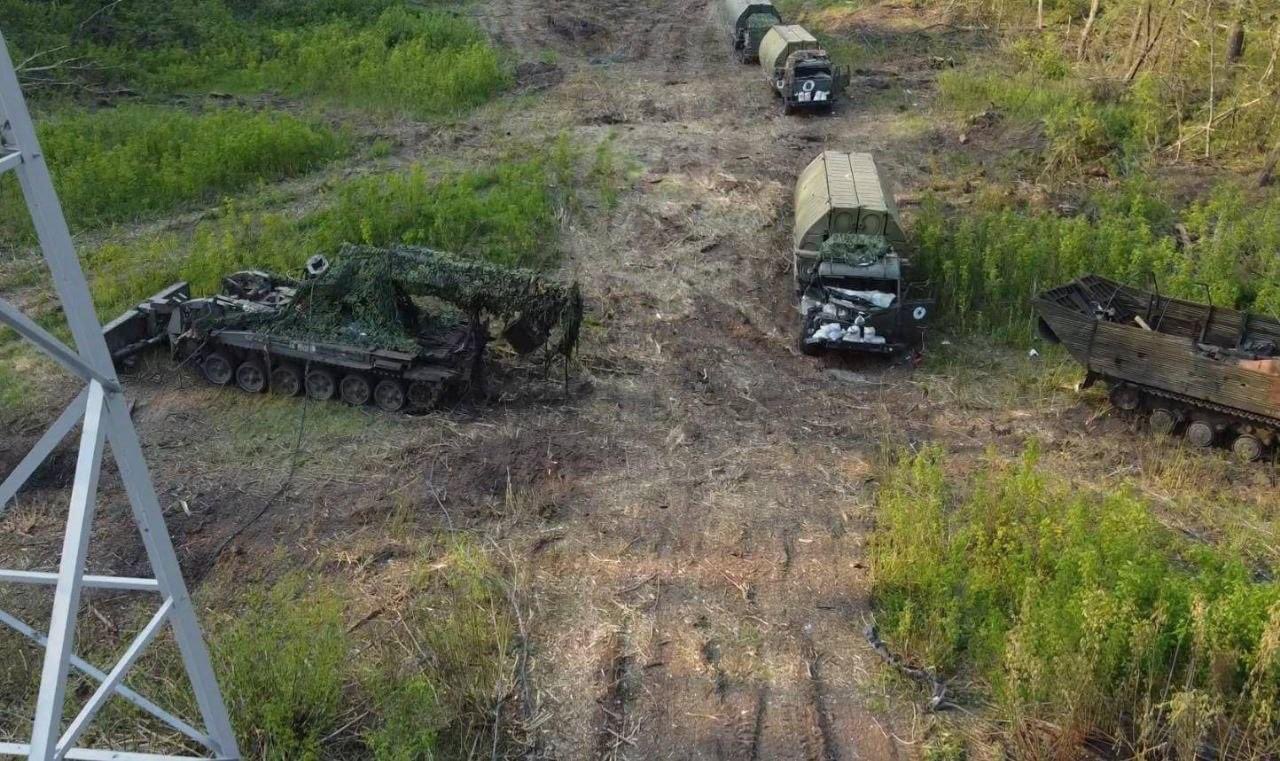 Ukrainian forces destroy Russian bridge in Luhansk