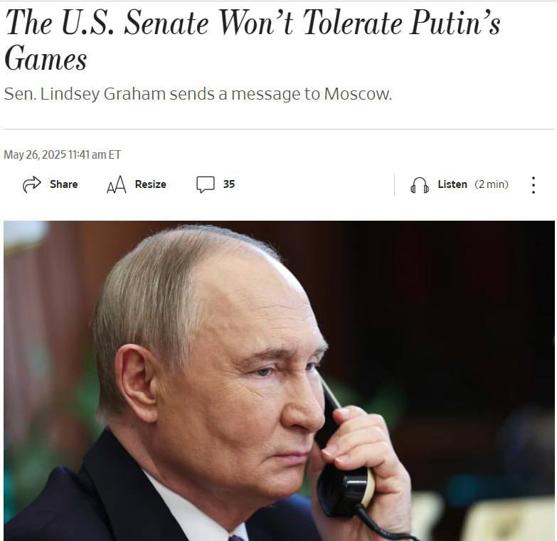 Graham: Sanctions bill on Russia energy hinges on Ukraine peace proposals