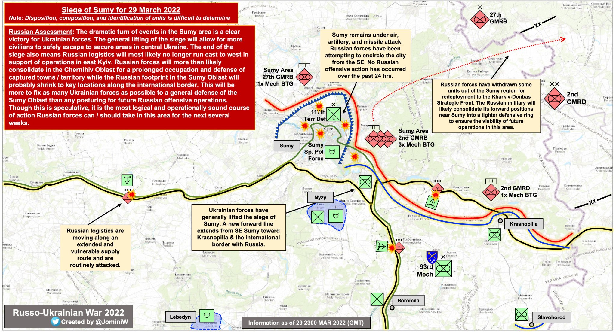 Sumy Siege Lifted: Ukrainian Forces Relieve City, Bisect Russian Positions