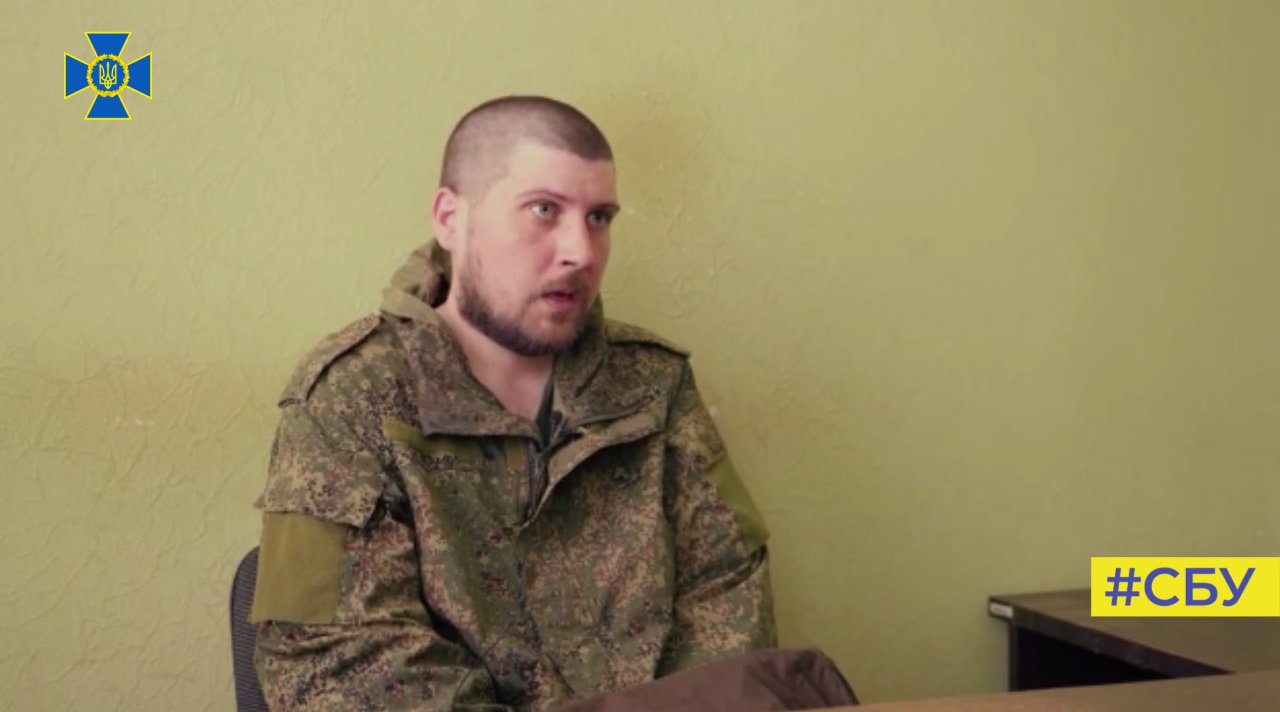 Russians from occupied territories surrender in captivity