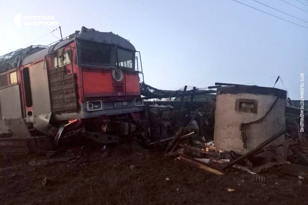 Subversion of railway track on line in Belarus