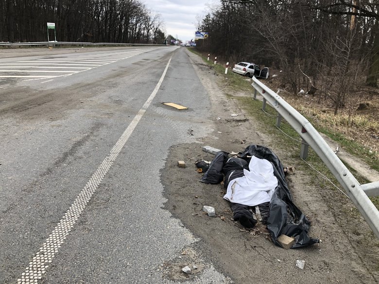 Horror left by occupiers in Vorzel near Kyiv