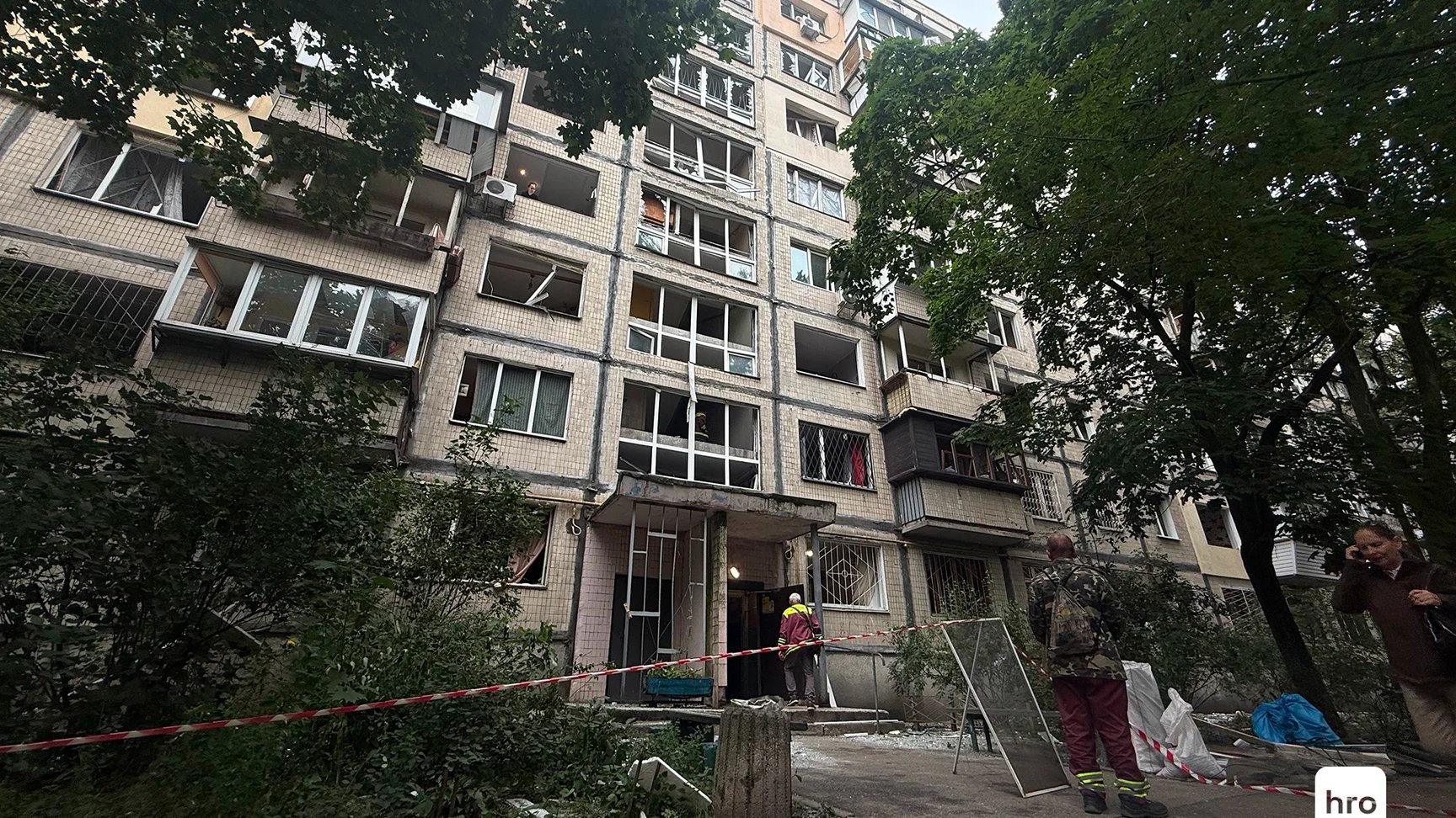 10 children injured in Kyiv overnight attack