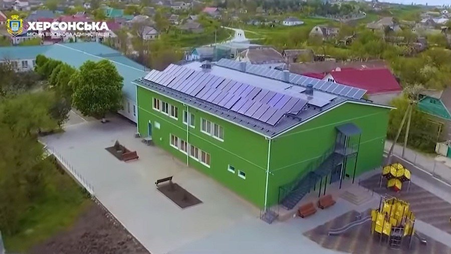 First Finnish-supported green school in Ukraine destroyed by Russian shelling