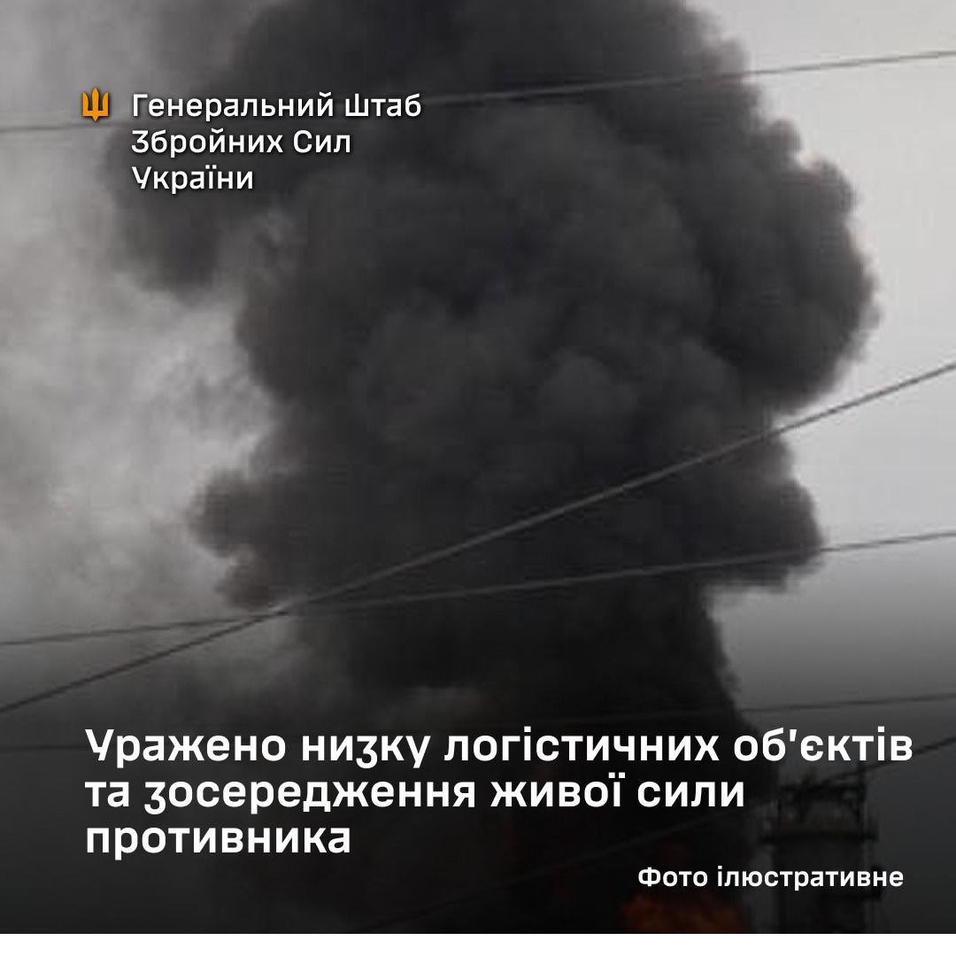Nighttime Ukrainian Attacks Targeting Drones Depots and Relays