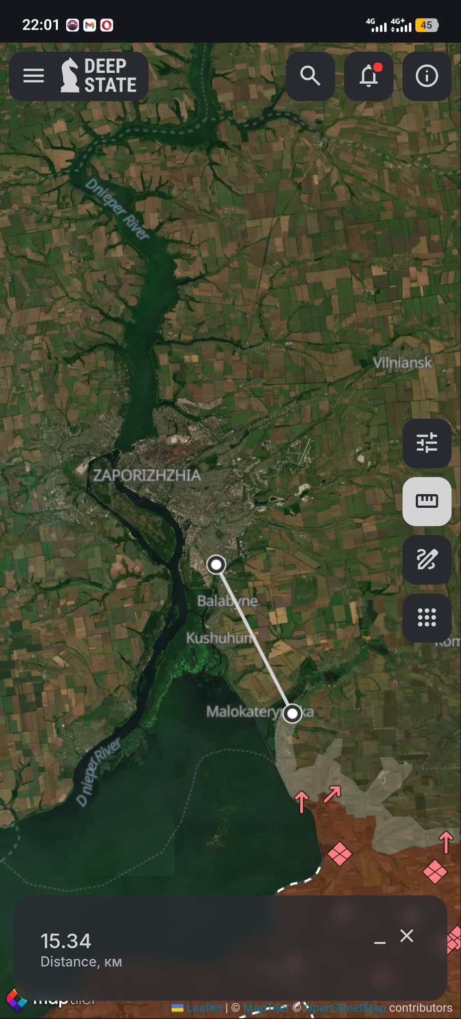 Direct post: occupiers 15 km from Zaporizhzhia