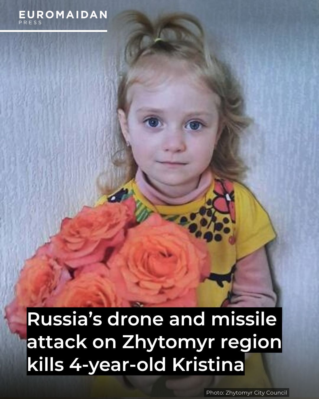 Russia attacks Zhytomyr region with drones and missiles, injuring six.