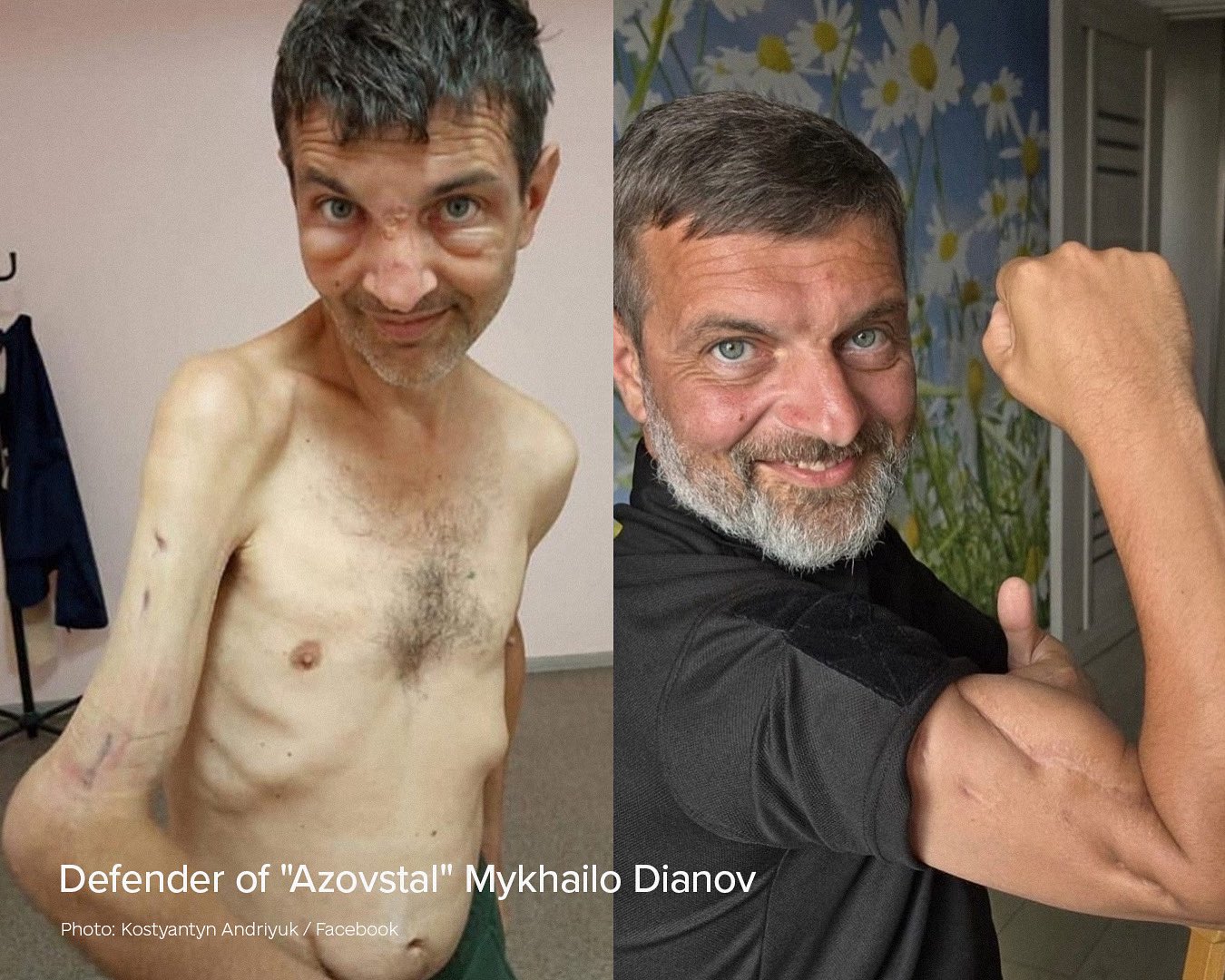 Ukrainian soldier survived torture, now helps others; 8,000 still captive